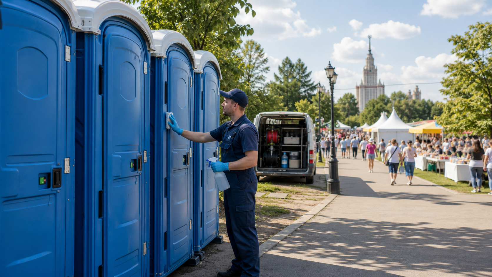 Кабины на мероприятии